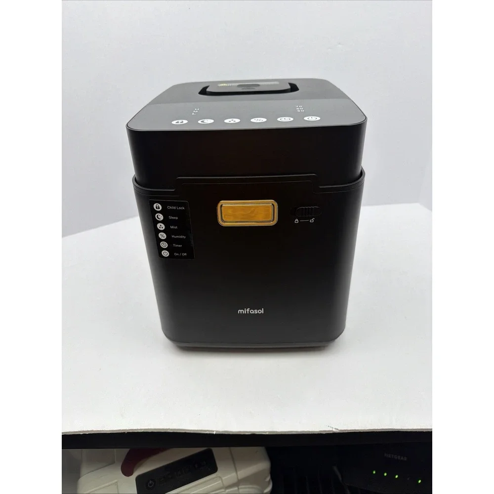 Mifasol Stainless Steel Humidifier, 3.3L/0.87Gal SteamHumidifier Large Room